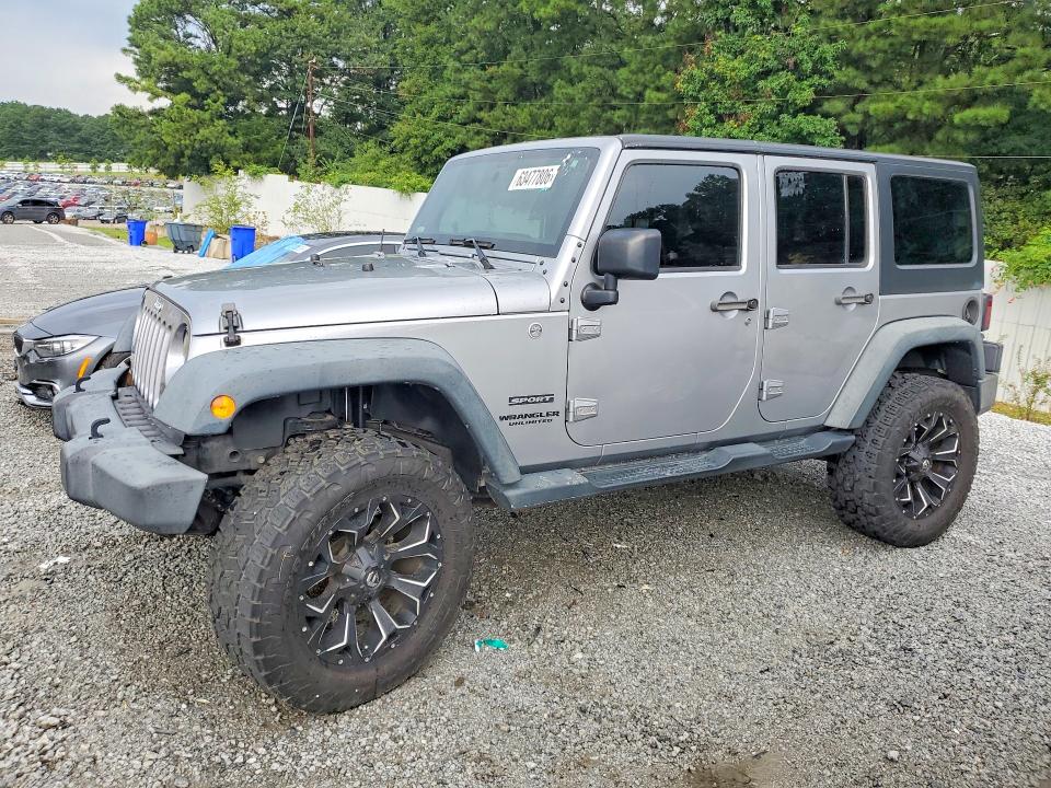 Продажа на аукционе авто 2015 Jeep Wrangler Unlimited, vin: 1C4BJWDG4FL504834, номер лота: 63477806