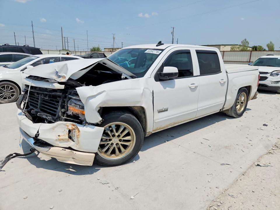 Продажа на аукционе авто 2018 Chevrolet Silverado, vin: 3GCUKRECXJG495355, номер лота: 63592716