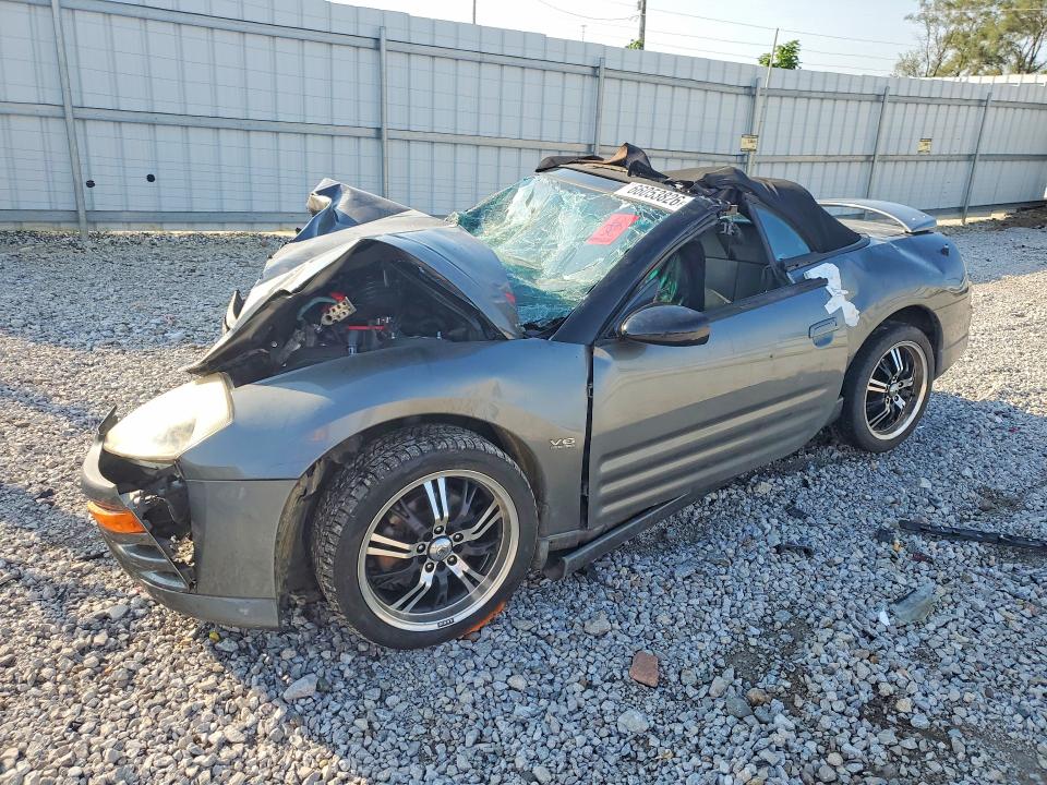 66053826 :رقم المزاد ، 4A3AE75H13E102084 vin ، 2003 Mitsubishi Eclipse مزاد بيع