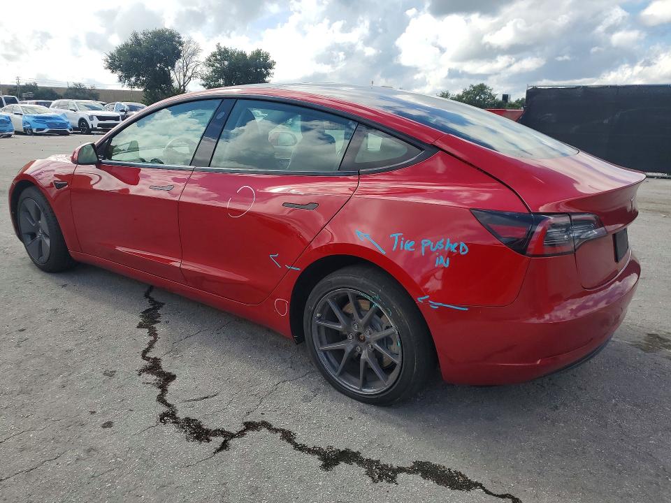 Aukcja sprzedaży 2022 Tesla Model 3, vin: 5YJ3E1EAXNF184796, numer aukcji: 64239056