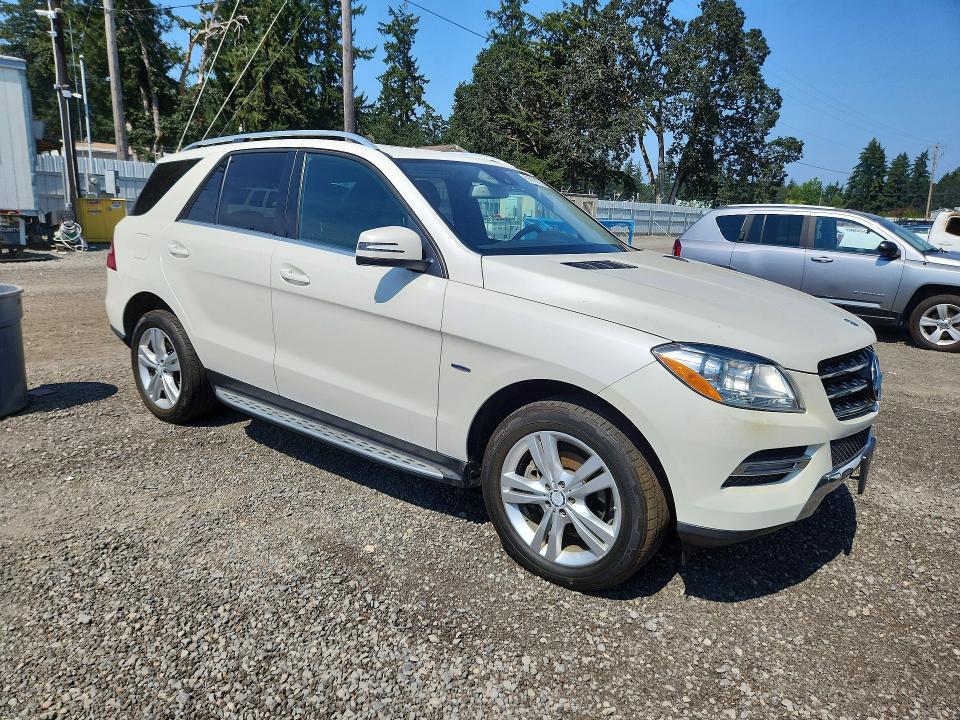 65698076 :رقم المزاد ، 4JGDA5HB7CA069411 vin ، 2012 Mercedes-benz Ml مزاد بيع