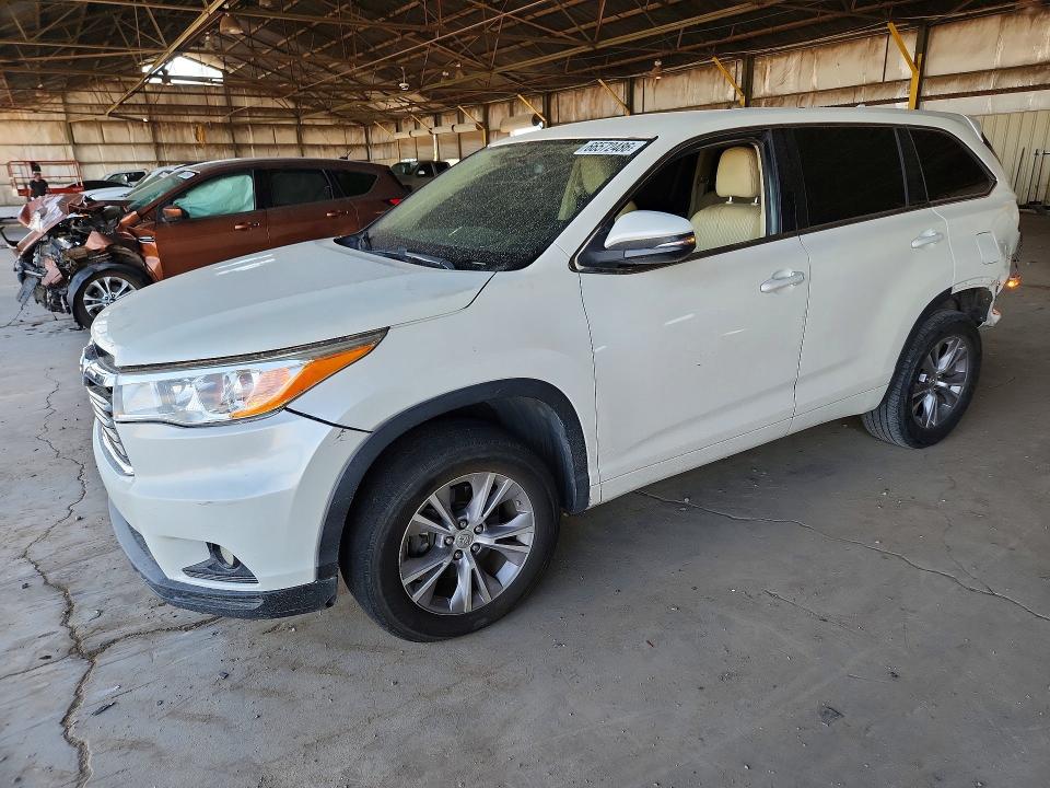 2014 Toyota Highlander მანქანა იყიდება აუქციონზე, vin: 5TDZKRFH0ES018862, აუქციონის ნომერი: 66572486