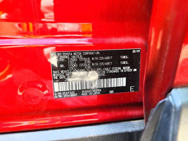 Aukcja sprzedaży 2019 Toyota Rav4, vin: JTMP1RFV1KJ008172, numer aukcji: 64130946