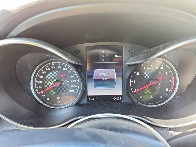 63583206 :رقم المزاد ، 55SWF6EB2HU192653 vin ، 2017 Mercedes-benz C مزاد بيع