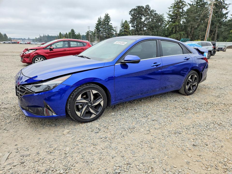 2021 Hyundai Elantra მანქანა იყიდება აუქციონზე, vin: 5NPLP4AG9MH019179, აუქციონის ნომერი: 65104386