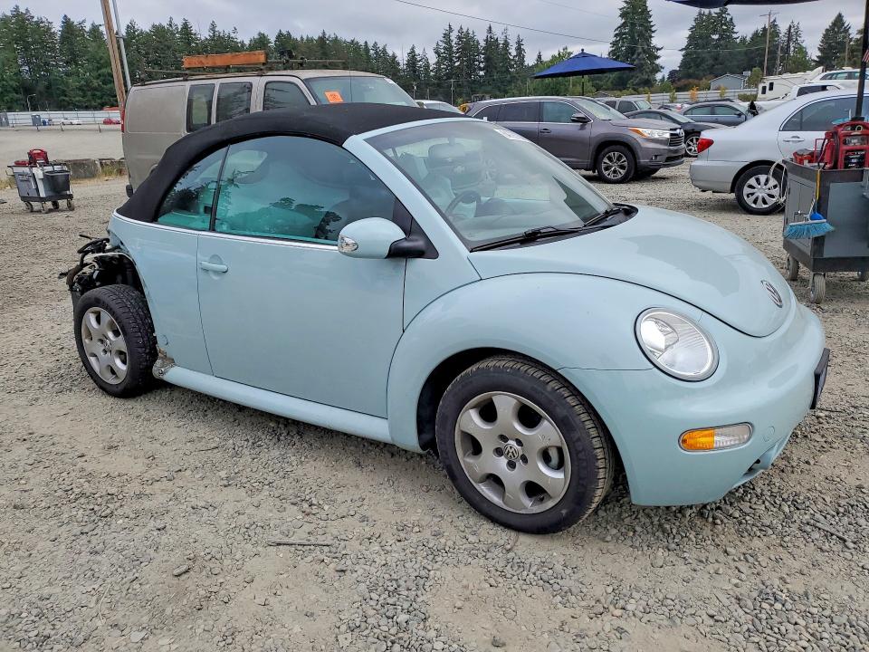 64728736 :رقم المزاد ، 3VWCK21Y23M331250 vin ، 2003 Volkswagen New Beetle مزاد بيع