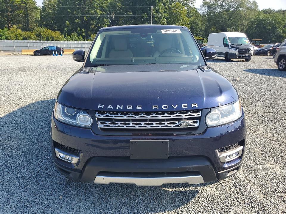 64983376 :رقم المزاد ، SALWR2VF0FA608721 vin ، 2015 Land Rover Range Rover Sport مزاد بيع