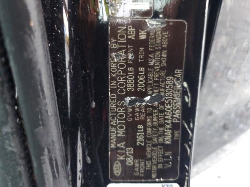 Продаж на аукціоні авто 2014 Kia Forte, vin: KNAFK4A60E5130589, номер лоту: 63331906