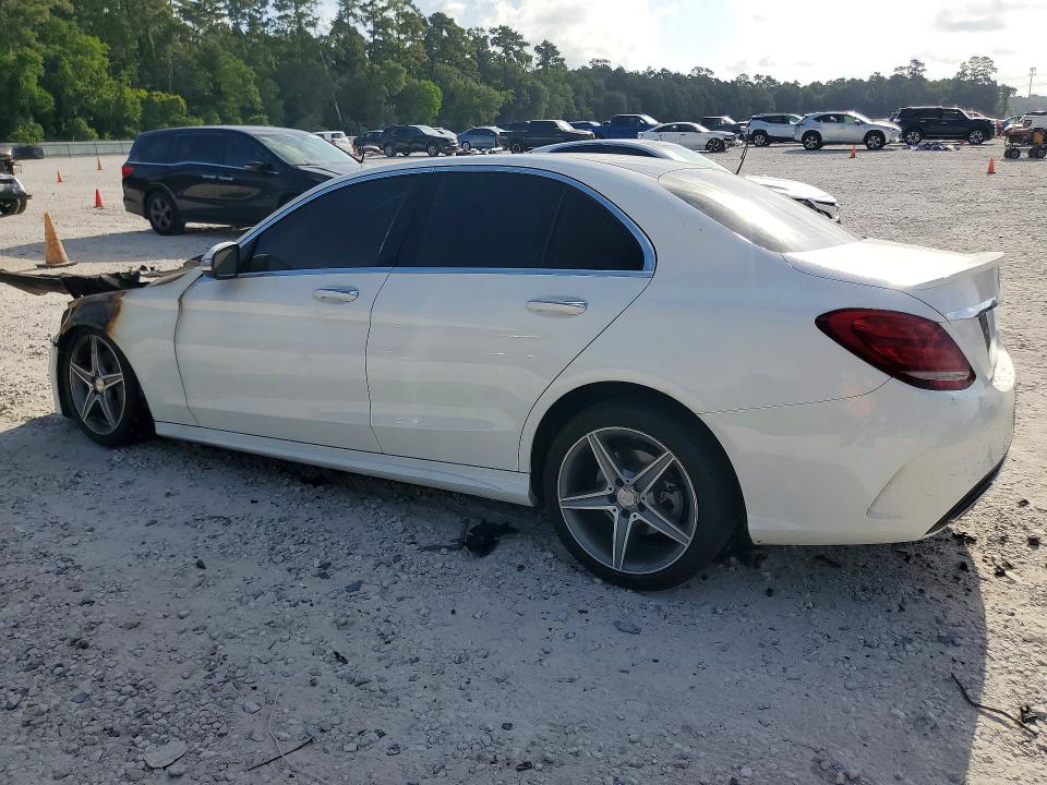2015 Mercedes-benz C მანქანა იყიდება აუქციონზე, vin: 55SWF4JB7FU089638, აუქციონის ნომერი: 66128446