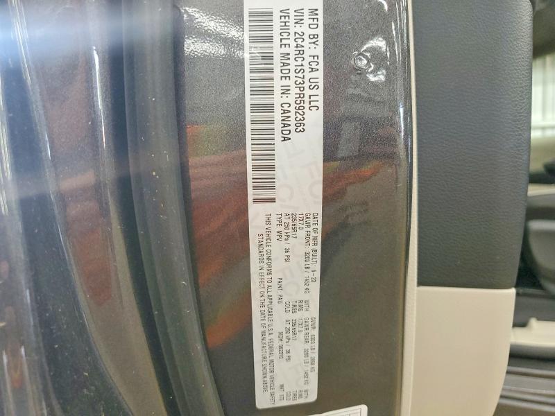 2023 Chrysler Pacifica მანქანა იყიდება აუქციონზე, vin: 2C4RC1S73PR592363, აუქციონის ნომერი: 66901096