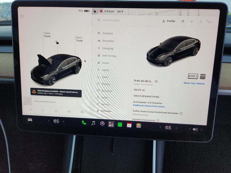 Продажа на аукционе авто 2018 Tesla Model 3, vin: 5YJ3E1EA9JF173184, номер лота: 59790416