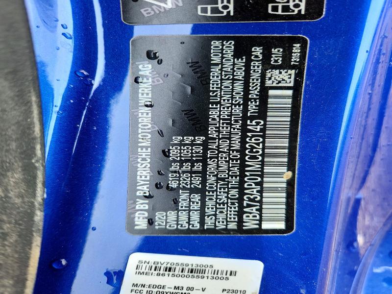 Aukcja sprzedaży 2021 Bmw 430xi, vin: WBA73AP01MCG26145, numer aukcji: 64237406