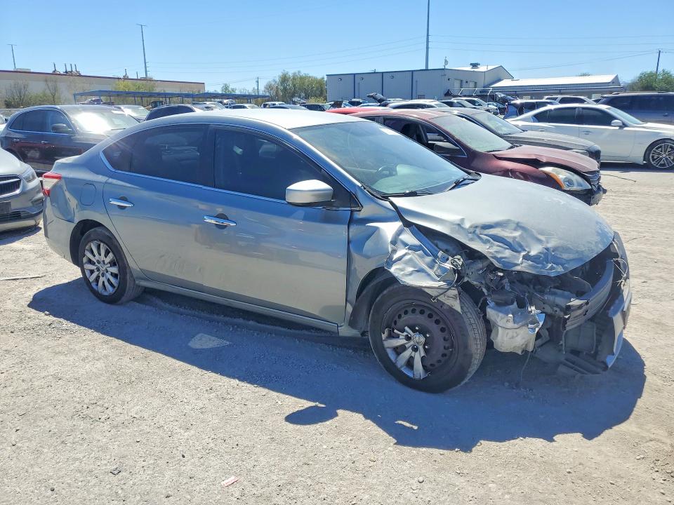 2014 Nissan Sentra მანქანა იყიდება აუქციონზე, vin: 3N1AB7AP6EY262625, აუქციონის ნომერი: 63682246