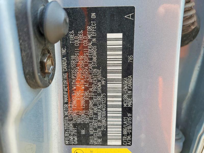 Aukcja sprzedaży 2004 Lexus Rx, vin: 2T2HA31U64C012275, numer aukcji: 63392876
