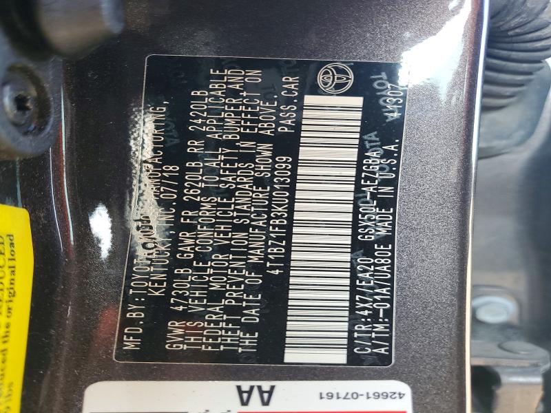Aukcja sprzedaży 2019 Toyota Avalon, vin: 4T1BZ1FB3KU013099, numer aukcji: 63237686