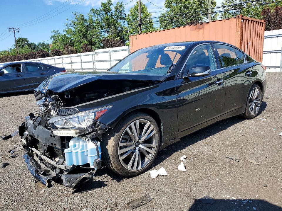 Продаж на аукціоні авто 2021 Infiniti Q50, vin: JN1EV7CR5MM751140, номер лоту: 63400986