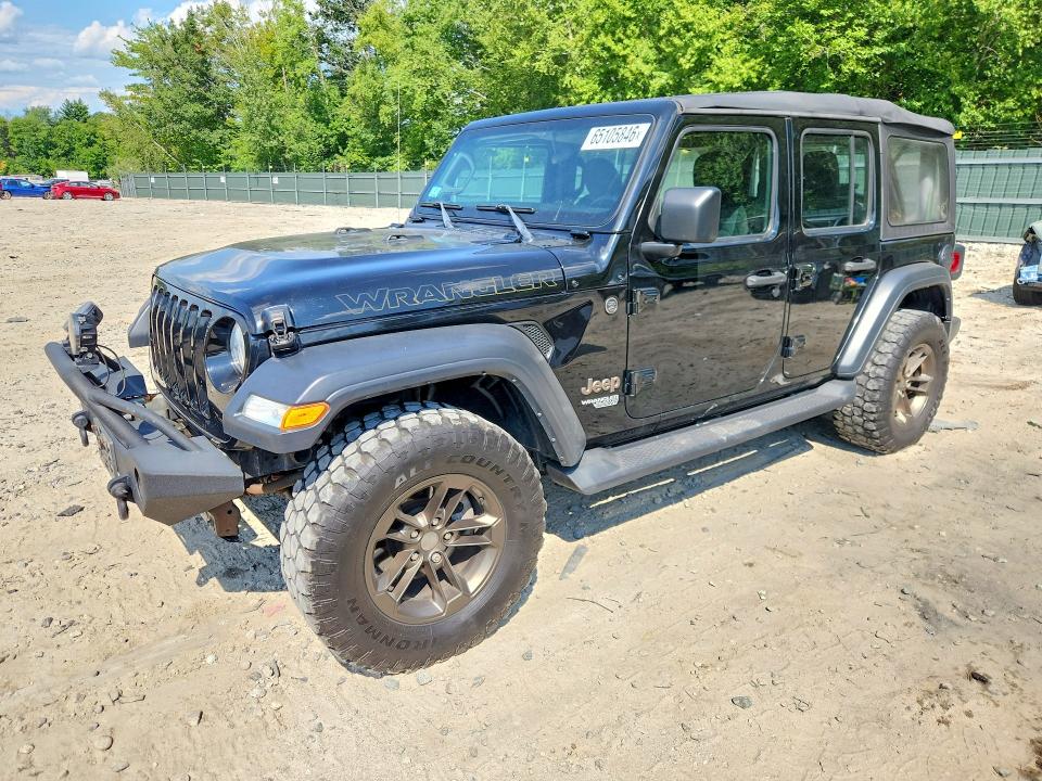 65105846 :رقم المزاد ، 1C4HJXDG3JW152997 vin ، 2018 Jeep Wrangler Unlimited مزاد بيع