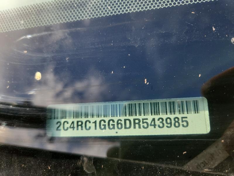 66279976 :رقم المزاد ، 2C4RC1GG6DR543985 vin ، 2013 Chrysler Town & Country مزاد بيع