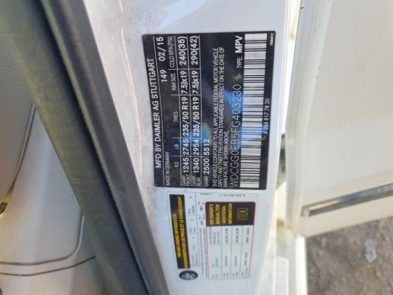 Продаж на аукціоні авто 2015 Mercedes-benz Glk, vin: WDCGG0EB5FG403230, номер лоту: 67008076