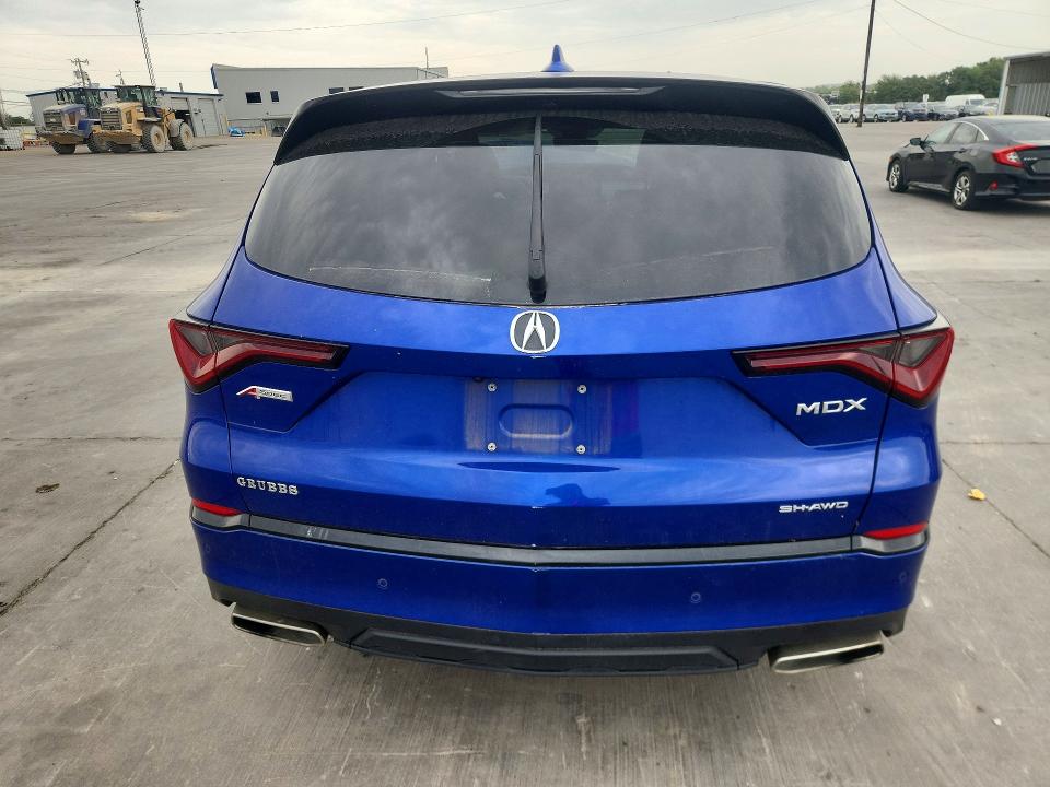 66778546 :رقم المزاد ، 5J8YE1H01NL047138 vin ، 2022 Acura Mdx مزاد بيع