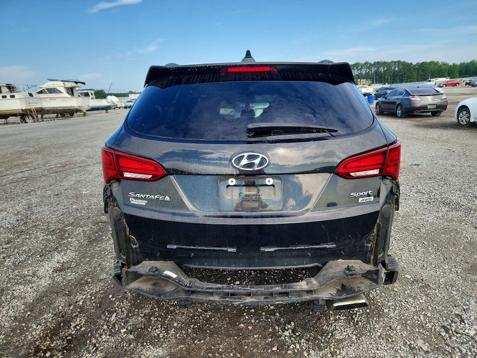 2017 Hyundai Santa Fe Sport მანქანა იყიდება აუქციონზე, vin: 5XYZUDLBXHG407183, აუქციონის ნომერი: 64950766