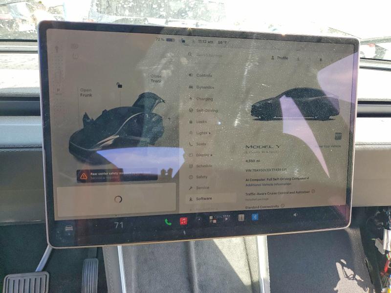 63449686 :رقم المزاد ، 7SAYGDEDXTF439491 vin ، 2026 Tesla Model Y مزاد بيع