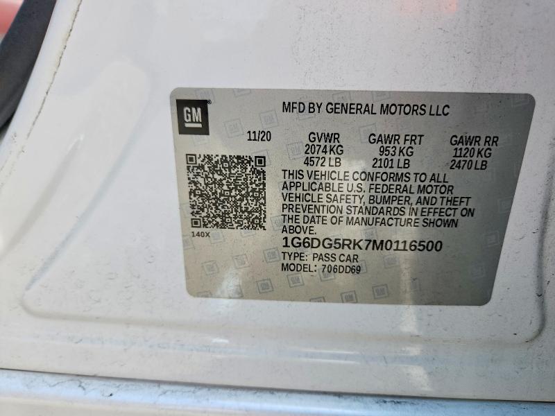 Продажа на аукционе авто 2021 Cadillac Ct4, vin: 1G6DG5RK7M0116500, номер лота: 67099926
