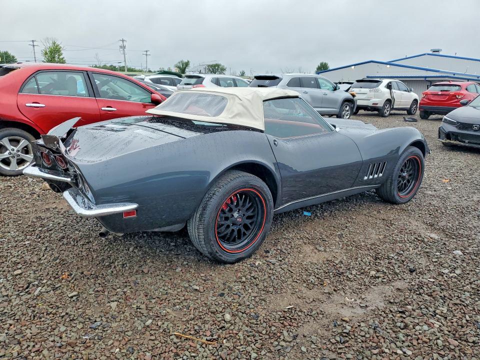 65116046 :رقم المزاد ، 194678S404842 vin ، 1968 Chevrolet Corvette مزاد بيع