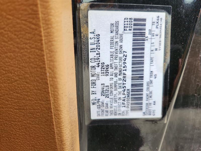 Продажа на аукционе авто 1994 Ford Mustang, vin: 1FALP45T2RF159427, номер лота: 64575116