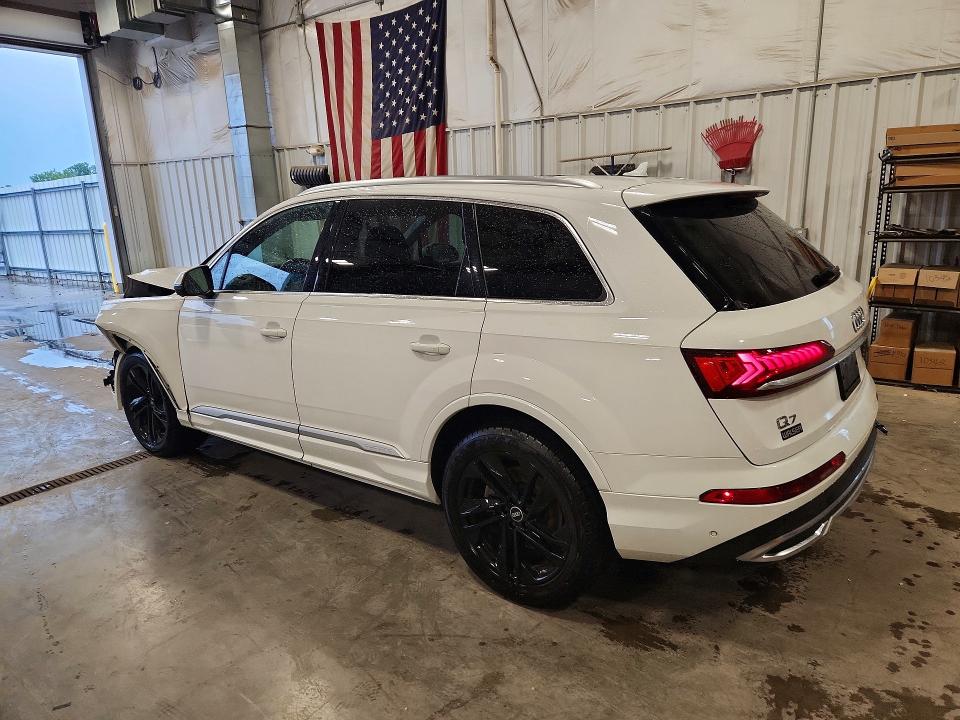 66120096 :رقم المزاد ، WA1LXBF77ND010589 vin ، 2022 Audi Q7 مزاد بيع