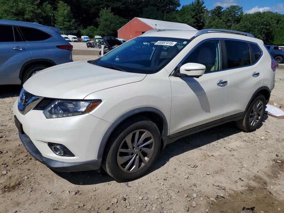 Продаж на аукціоні авто 2016 Nissan Rogue, vin: KNMAT2MV7GP723990, номер лоту: 65887416
