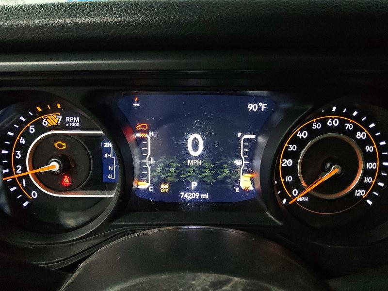65171866 :رقم المزاد ، 1C4PJXDN1RW104243 vin ، 2024 Jeep Wrangler مزاد بيع