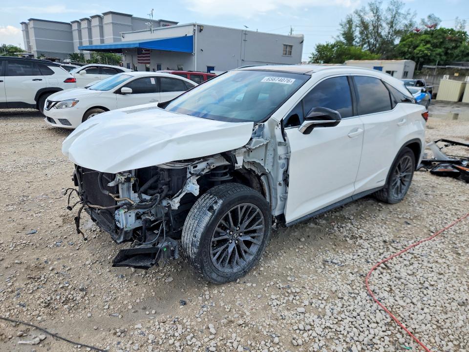 Aukcja sprzedaży 2017 Lexus Rx 450h, vin: 2T2BGMCA2HC014222, numer aukcji: 65674076