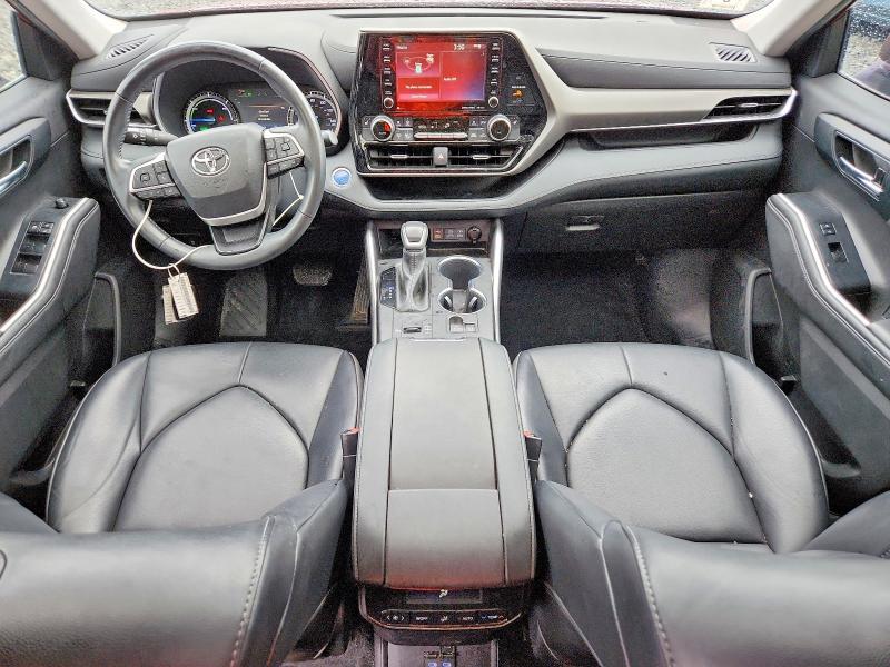 63469486 :رقم المزاد ، 5TDGBRCH2NS557186 vin ، 2022 Toyota Highlander Hybrid مزاد بيع
