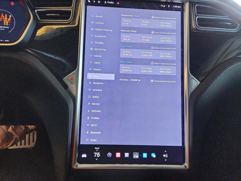 64856896 :رقم المزاد ، 5YJSA1E20HF208219 vin ، 2017 Tesla Model S مزاد بيع