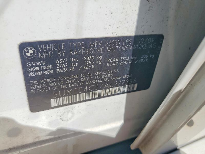 Продажа на аукционе авто 2010 Bmw X5, vin: 5UXFE4C57AL277236, номер лота: 66659146