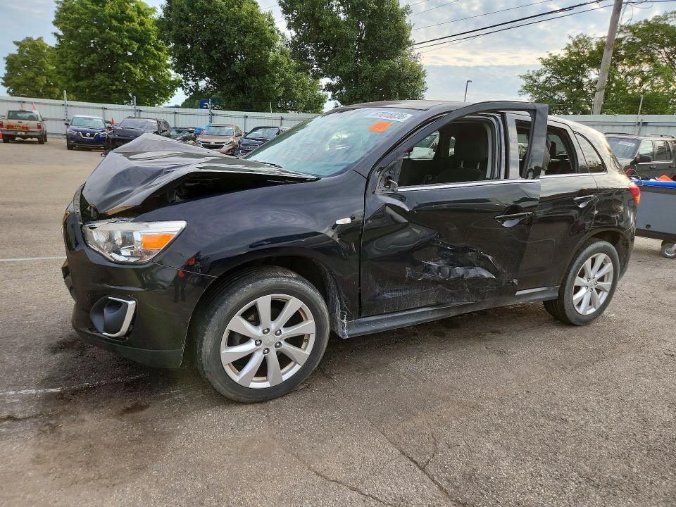 2014 Mitsubishi Outlander Sport მანქანა იყიდება აუქციონზე, vin: 4A4AR4AU4EE026431, აუქციონის ნომერი: 67015836