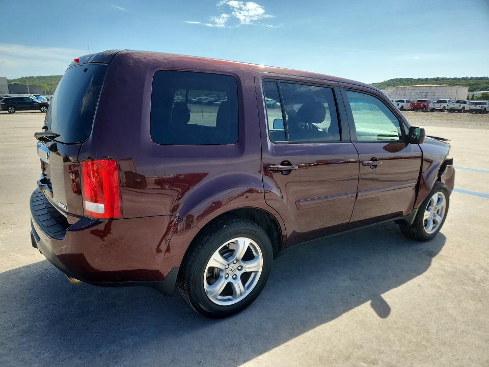 66382886 :رقم المزاد ، 5FNYF4H50CB071052 vin ، 2012 Honda Pilot مزاد بيع