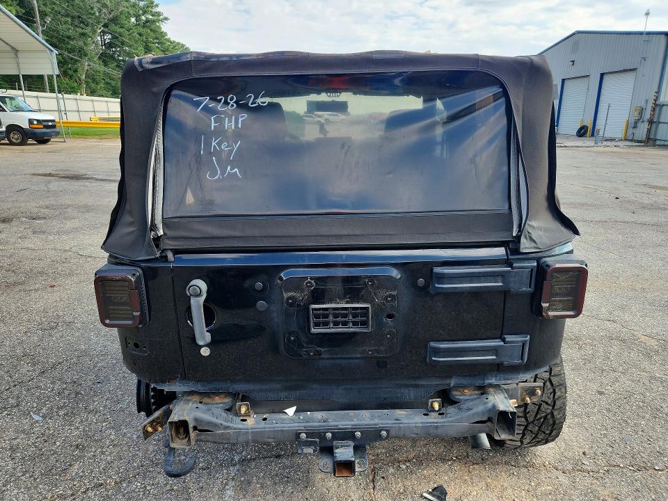 63200486 :رقم المزاد ، 1C4AJWAG1CL110736 vin ، 2012 Jeep Wrangler مزاد بيع
