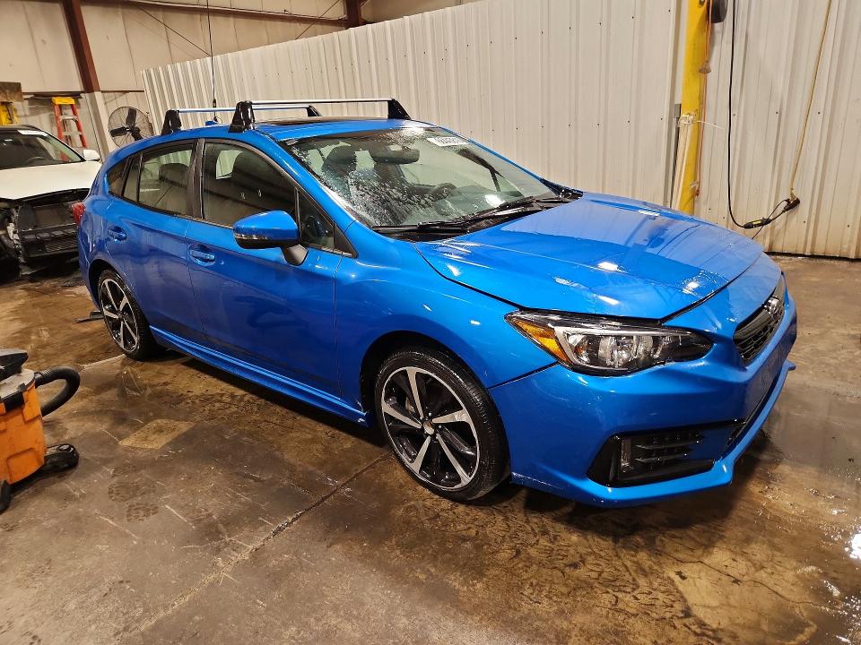 66443816 :رقم المزاد ، 4S3GTAM60P3712771 vin ، 2023 Subaru Impreza مزاد بيع