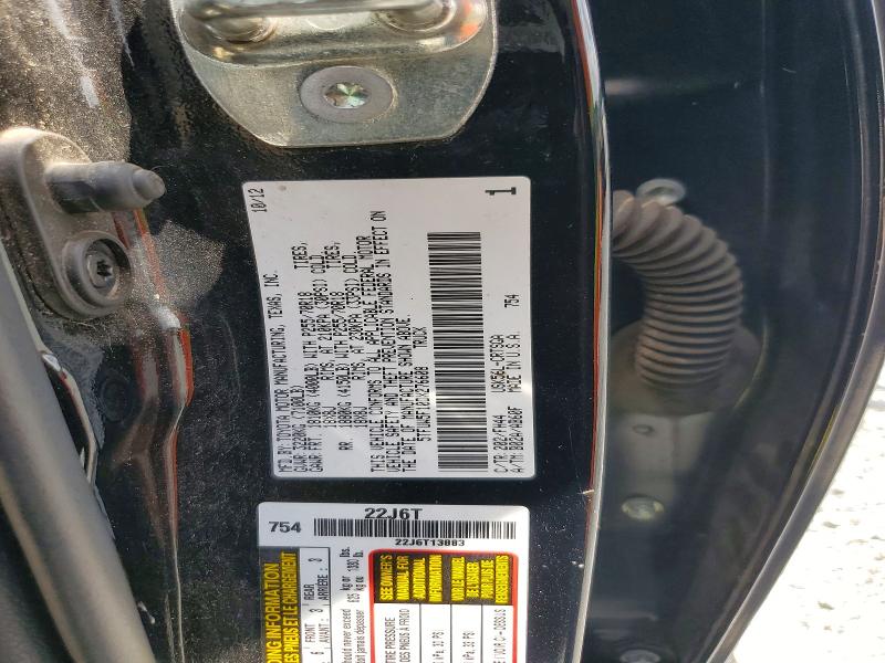 64081026 :رقم المزاد ، 5TFUW5F10DX276608 vin ، 2013 Toyota Tundra مزاد بيع