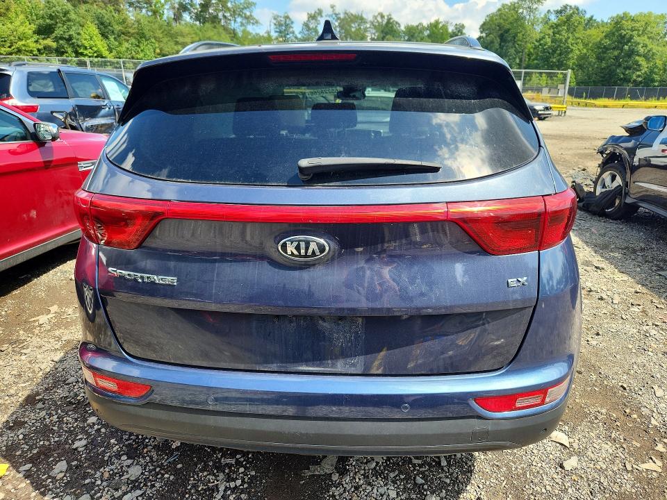 2018 Kia Sportage მანქანა იყიდება აუქციონზე, vin: KNDPNCAC9J7362380, აუქციონის ნომერი: 65228266