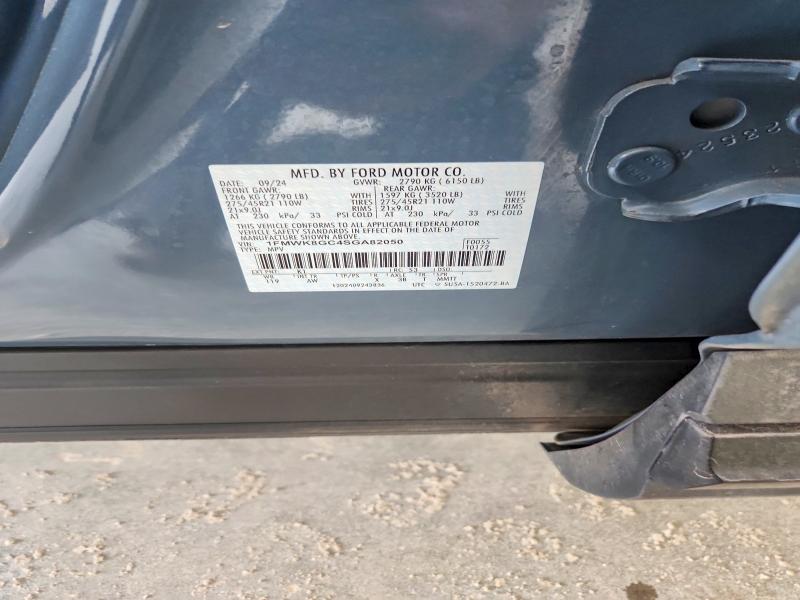 Aukcja sprzedaży 2025 Ford Explorer, vin: 1FMWK8GC4SGA82050, numer aukcji: 66278996