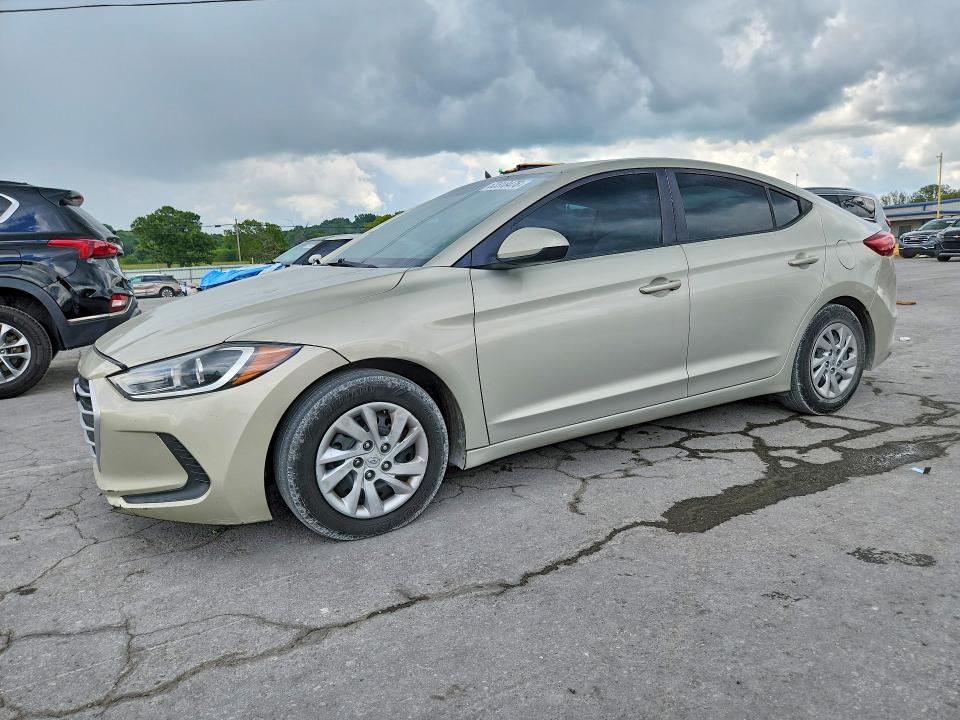 2017 Hyundai Elantra მანქანა იყიდება აუქციონზე, vin: KMHD74LF7HU076772, აუქციონის ნომერი: 63318476
