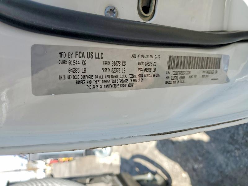 64334846 :رقم المزاد ، 1C3CDFAA8GD712226 vin ، 2016 Dodge Dart مزاد بيع