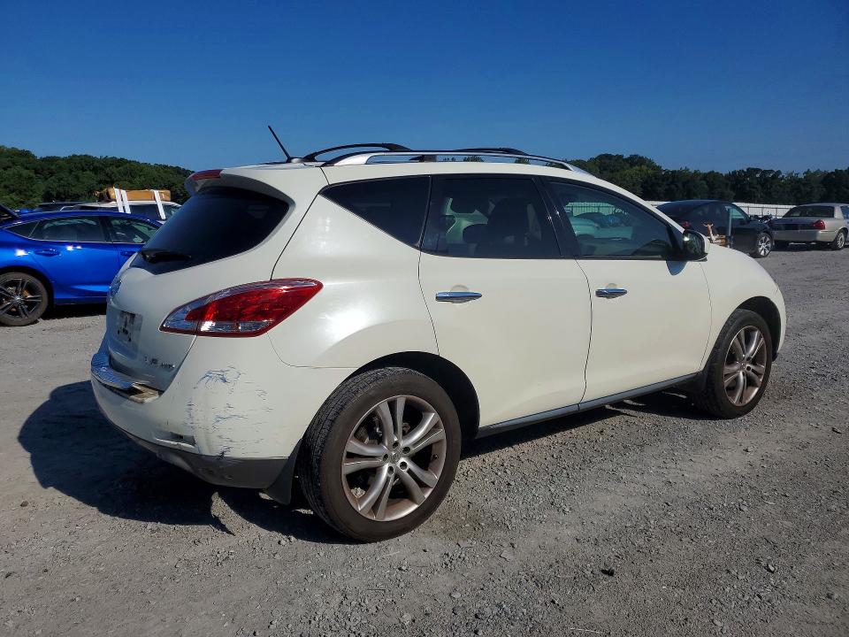 66178046 :رقم المزاد ، JN8AZ1MW9BW185510 vin ، 2011 Nissan Murano مزاد بيع