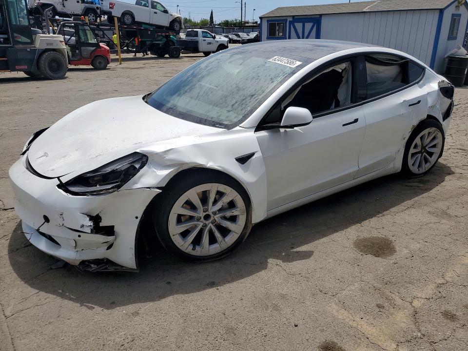 63447586 :رقم المزاد ، 5YJ3E1EA7MF067823 vin ، 2021 Tesla Model 3 مزاد بيع