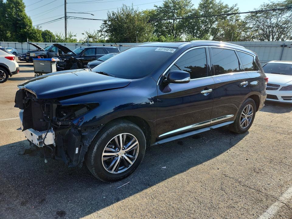 Auction sale of the 2019 Infiniti Qx60, vin: 5N1DL0MN3KC522200, lot number: 63744816