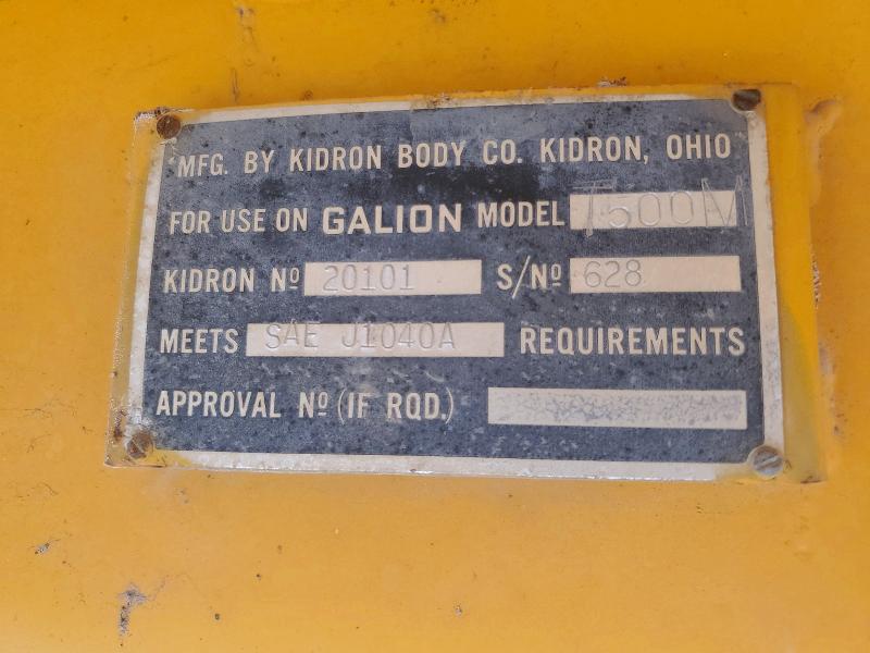 Продаж на аукціоні авто 1979 Galion Construction Equipment, vin: 20101628, номер лоту: 62094106