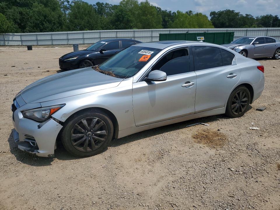 2015 Infiniti Q50 მანქანა იყიდება აუქციონზე, vin: JN1BV7AP9FM339195, აუქციონის ნომერი: 66564816